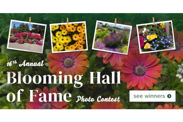 Winners Announced for the 2022 Blooming Hall of Fame!